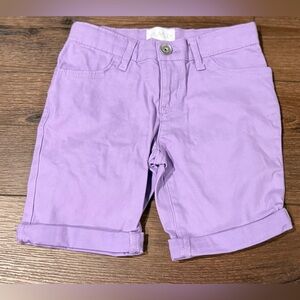 Place by Children’s Place Lavender Shorts Size 6 NWT